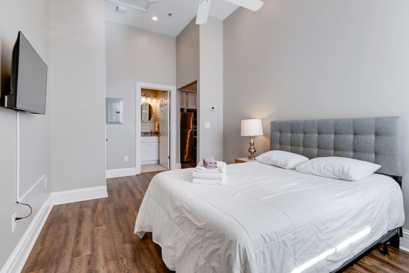 1 bedroom, iron/ironing board, travel cot, WiFi