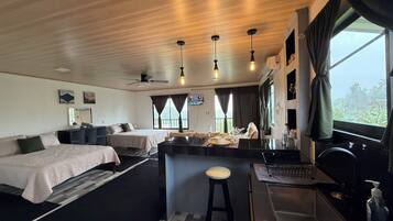 1 habitación, caja de seguridad en la habitación y wifi gratis