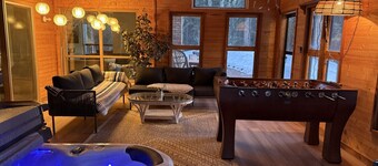 Private Guest House in Bragg Creek | Hot Tub • Pond • 17 Acres of Forest