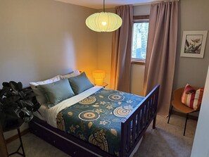 Room - Private 2-BR Forest Suite | Hot Tub • Pond • 17 Acres of Peace (Bragg Creek)