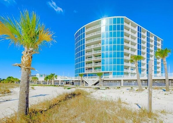Exterior - Panoramic Gulf Views- Two bedroom condo-On the Beach with Balcony! (Biloxi)