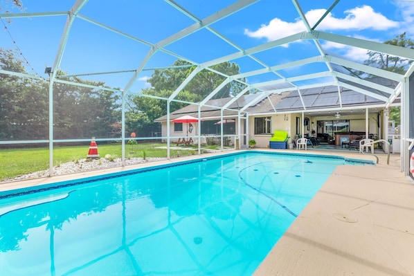 Outdoor pool