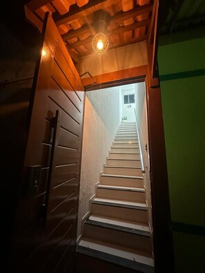 A szálláshely homlokzata