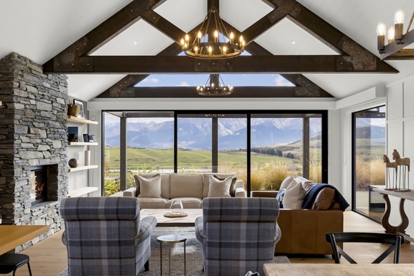 Open plan with great views