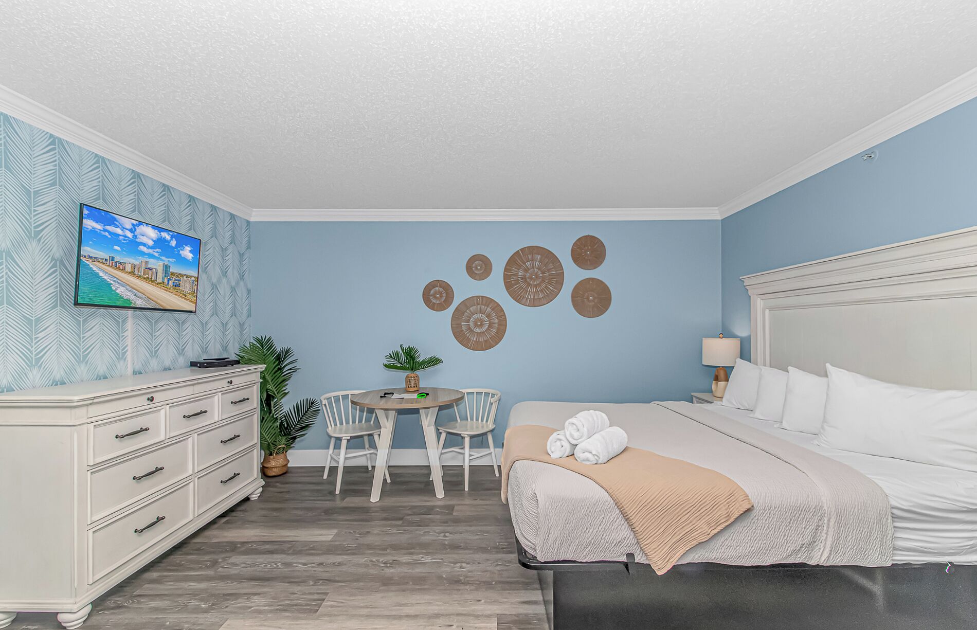 Strykejern/-brett, wi-fi (inkludert) og sengetøy