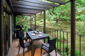 Villa Confort, balcon, vue jardin | Terrasse/Patio