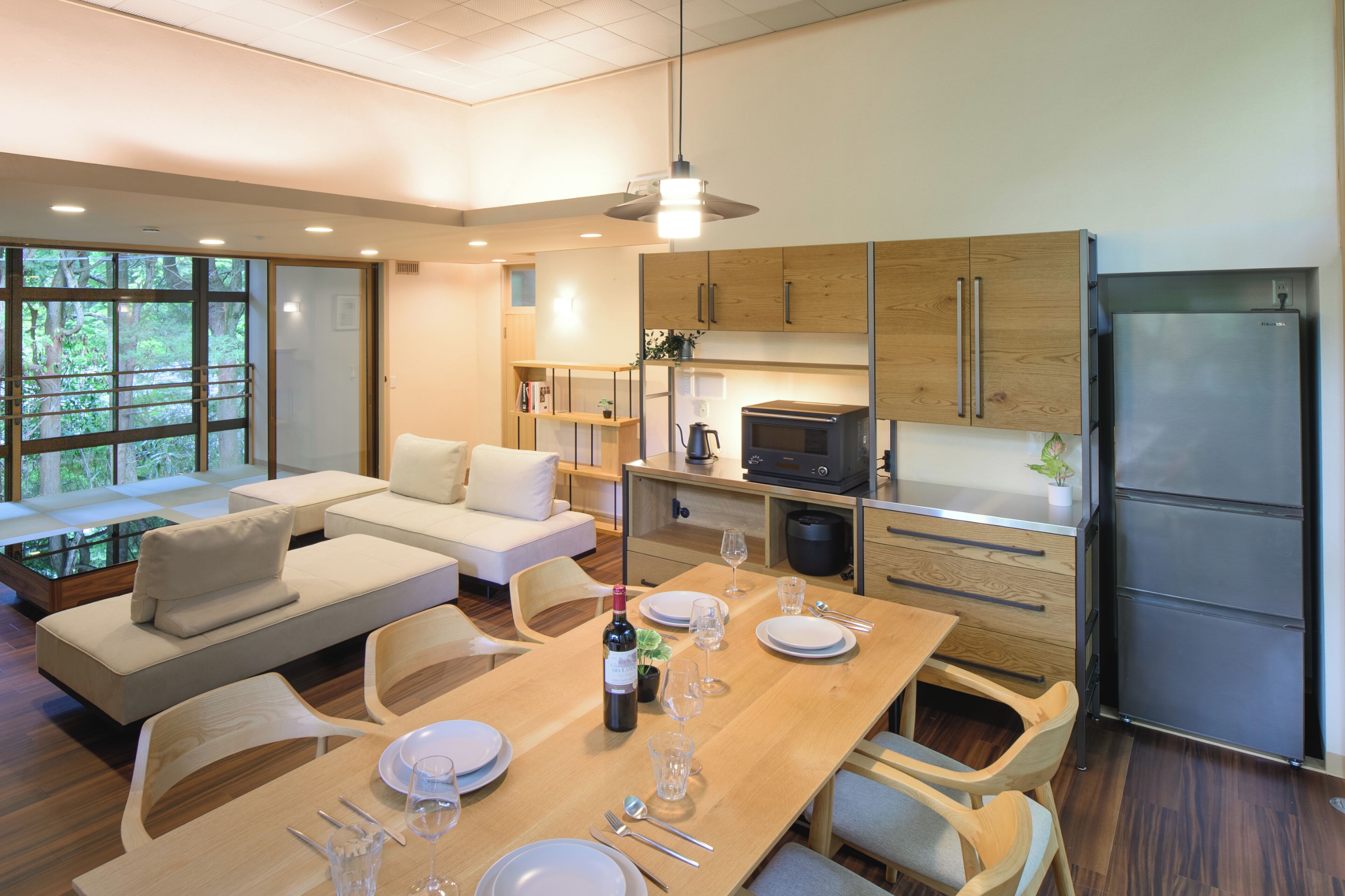 Villa Confort, balcón, vistas al jardín | Servicio de comidas en la habitación