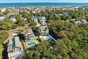 Exterior - Tides Rollin' In | 2,275 ft to the beach | Private Pool and Hot Tub (Nags Head)