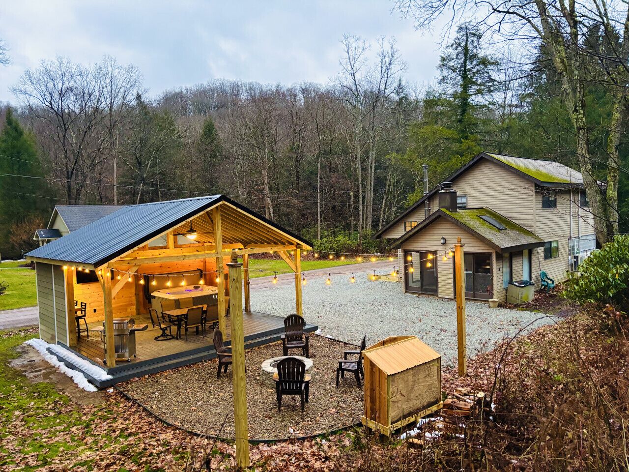 Opções para refeição ao ar livre