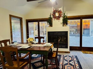 Dining - Yough Lake Streamside Cottage w/ Hot Tub, Pavilion, Firepit (Confluence)