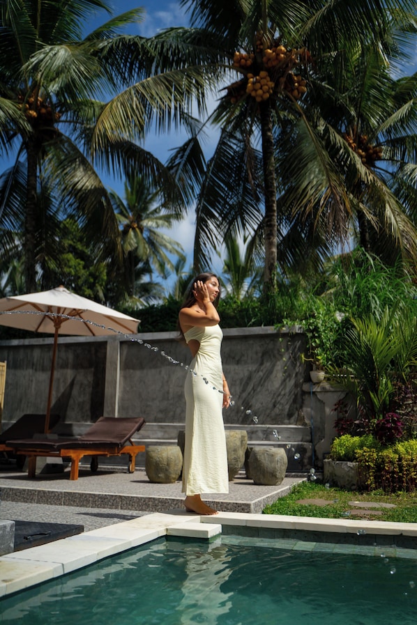 Alberca al aire libre