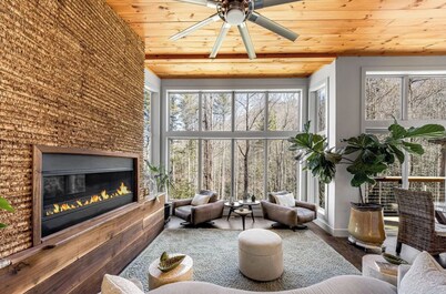 Vanaprastha |nPrivate Mountain Stay w Trails, Pond, & Fire Pit