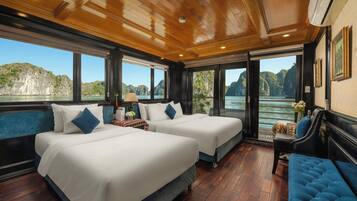 豪華三人房, 海灣景 | 免費 Wi-Fi