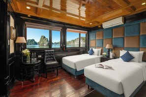 Deluxe Double or Twin Room, Bay View | Free WiFi - Beka Cruise  (Cat Ba)