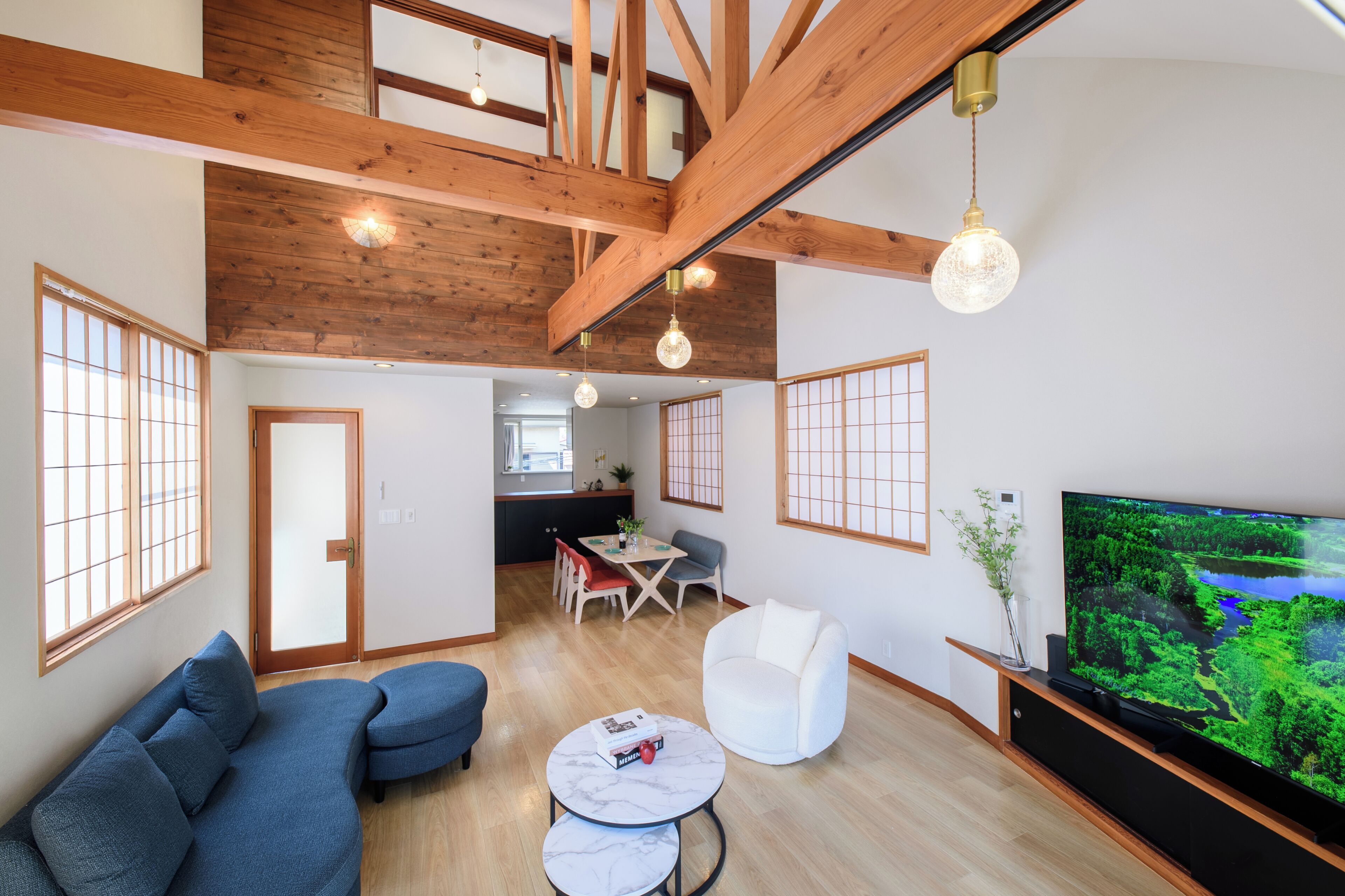 基础联排别墅, 阳台 | 客厅