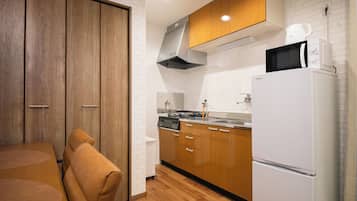 Departamento, vista a la ciudad | Cocina privada