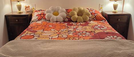 Free WiFi, bed sheets