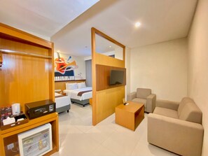 Habitación ejecutiva | Zona de estar