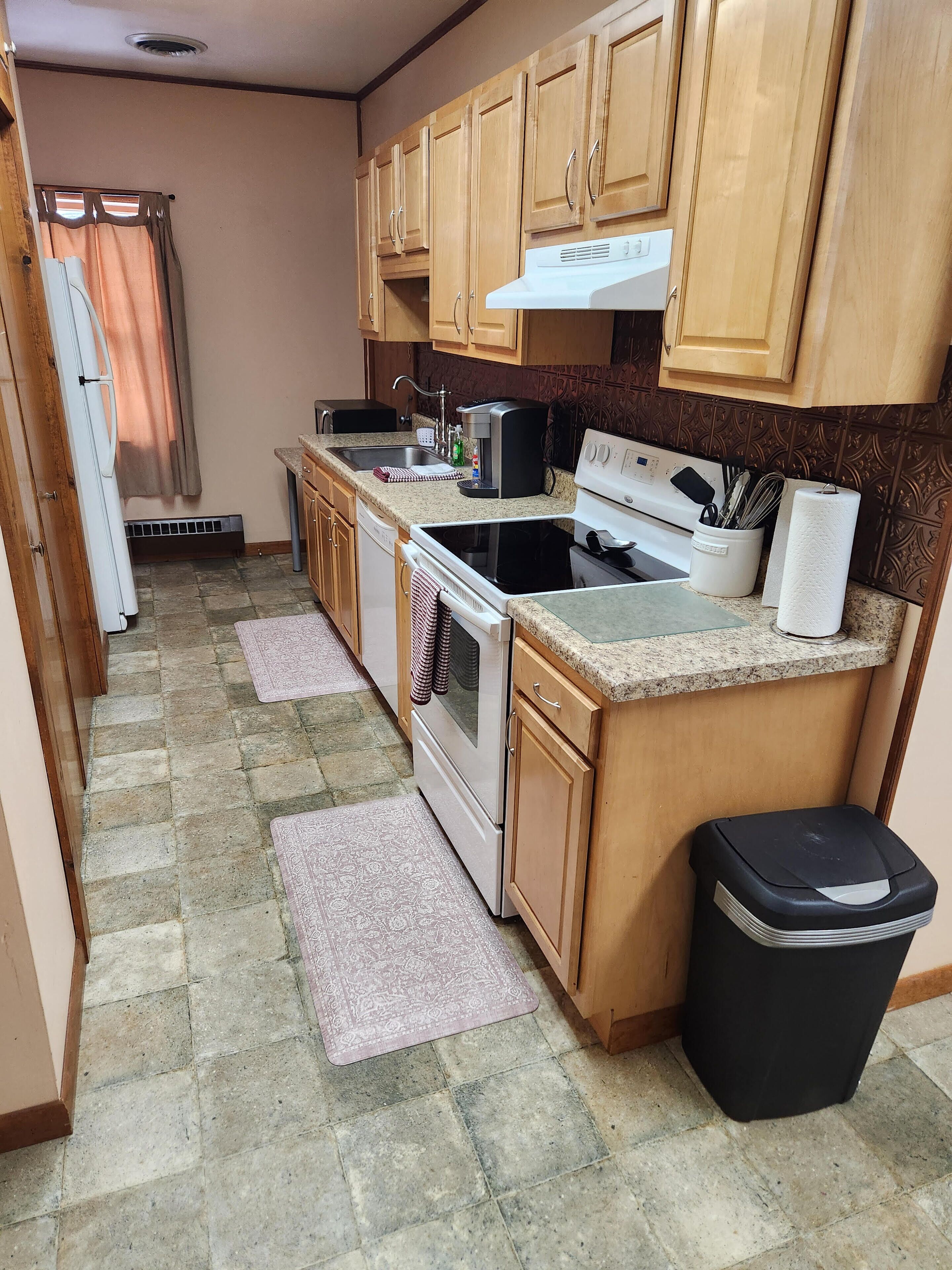 Microwave, oven, stovetop