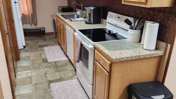 Microwave, oven, stovetop