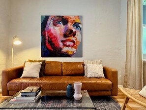 Living area - Quiet, light-filled laneway retreat, Surry Hills (Surry Hills)