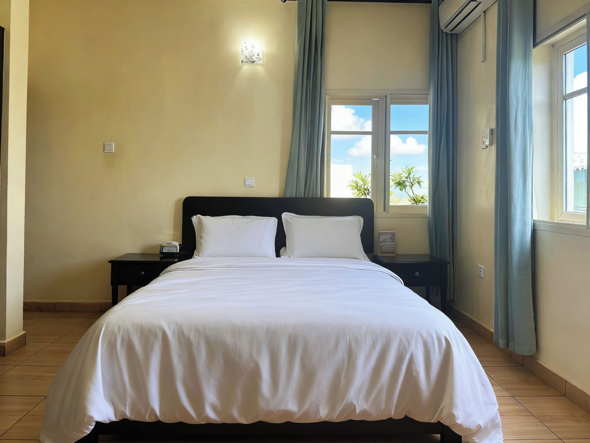 Comfort Single Room | Desk, laptop workspace, blackout curtains, soundproofing