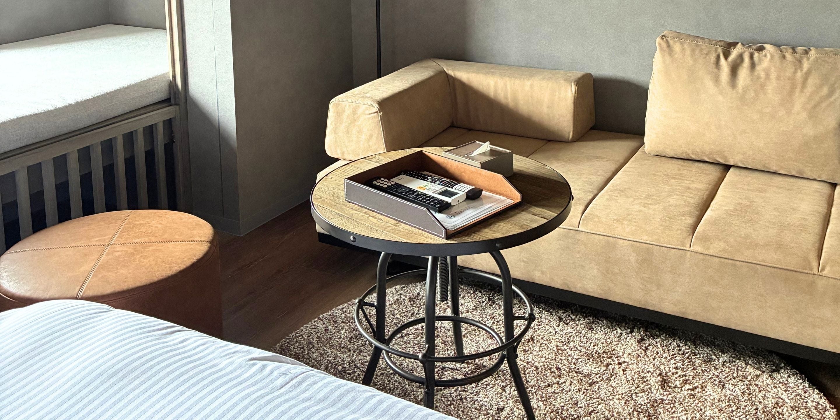 Quarto premium, varanda coberta, vista para o oceano | Wi-Fi de cortesia, roupa de cama