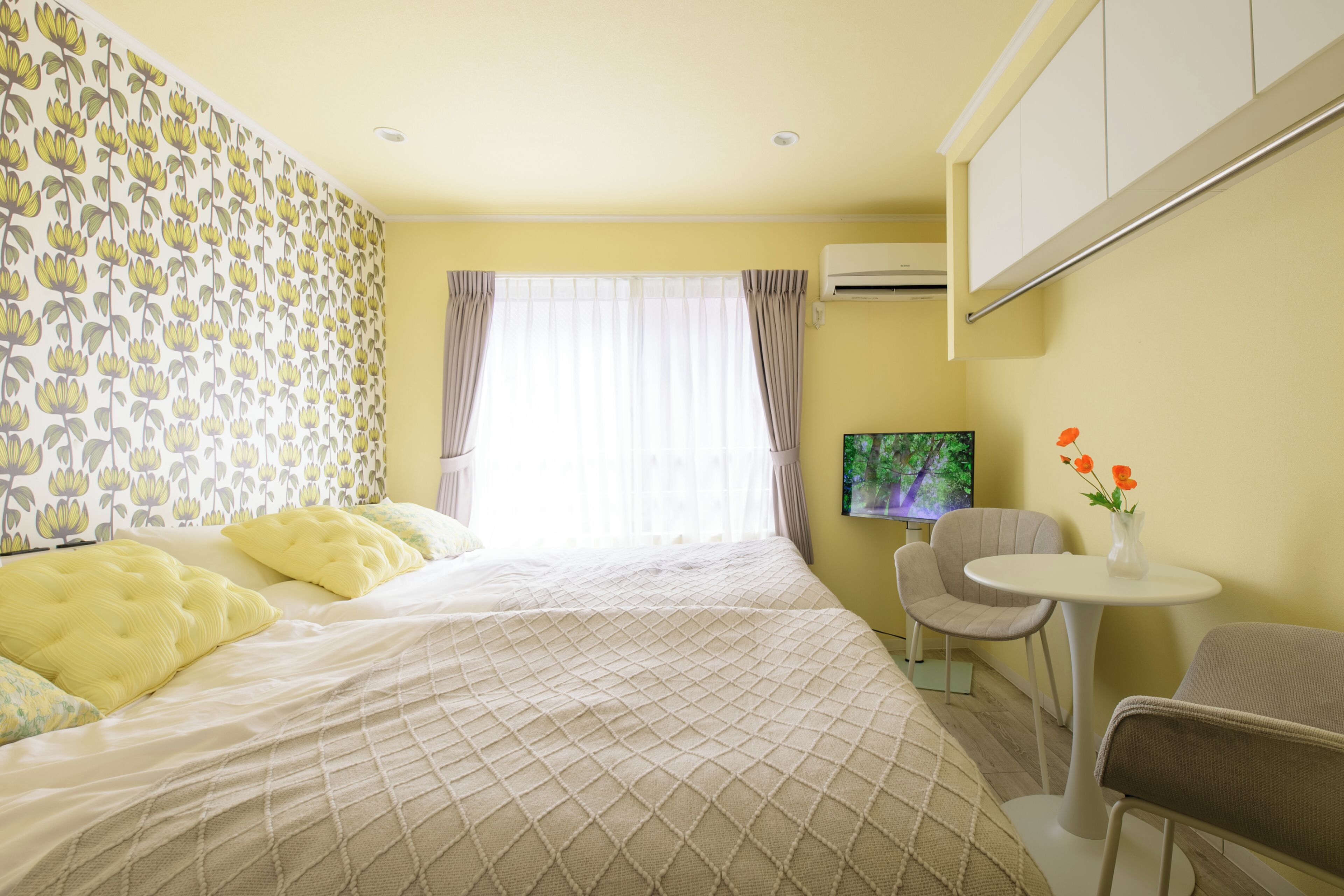 Basic Double or Twin Room, Non Smoking, City View | Blackout drapes, iron/ironing board, free WiFi, bed sheets