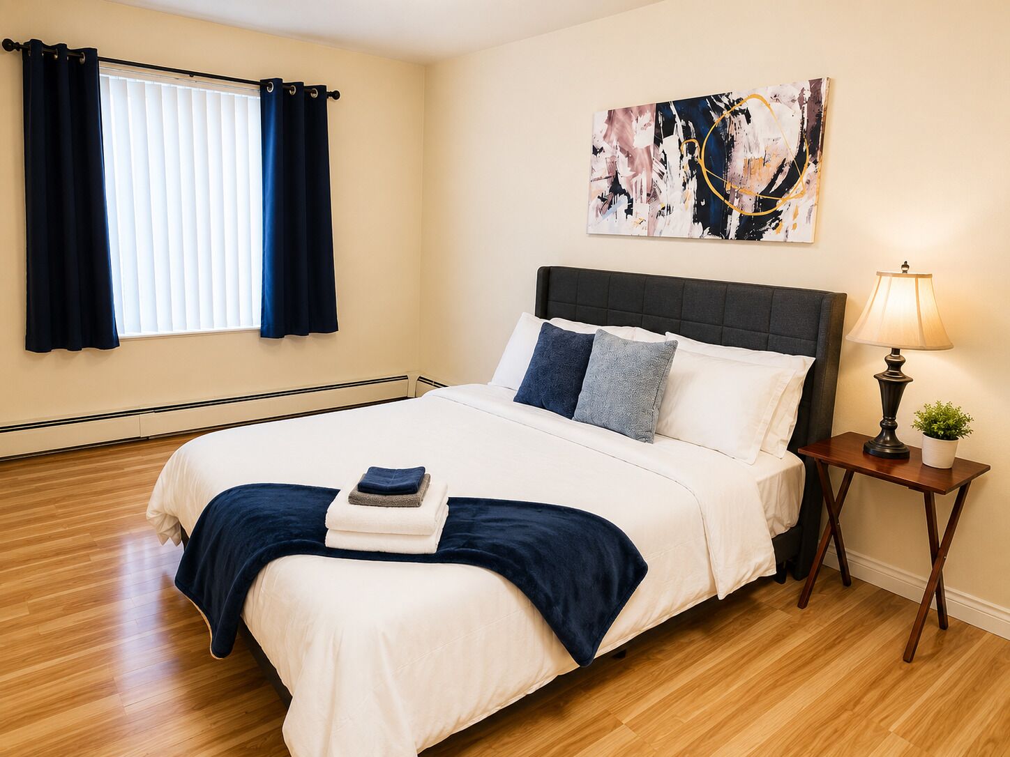 1 bedroom, iron/ironing board, WiFi (free), bed sheets