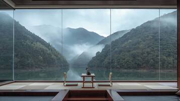 Área de estar no saguão