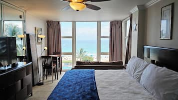 1 slaapkamer, een strijkplank/strijkijzer, gratis wifi, beddengoed