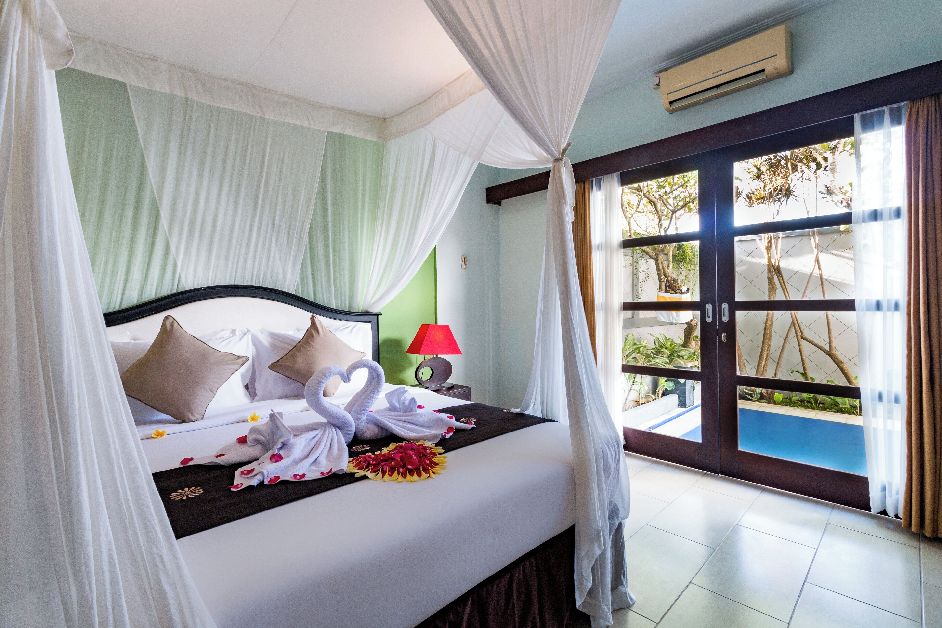 Villa with Private Pool | Soundproofing, iron/ironing board, free WiFi, bed sheets