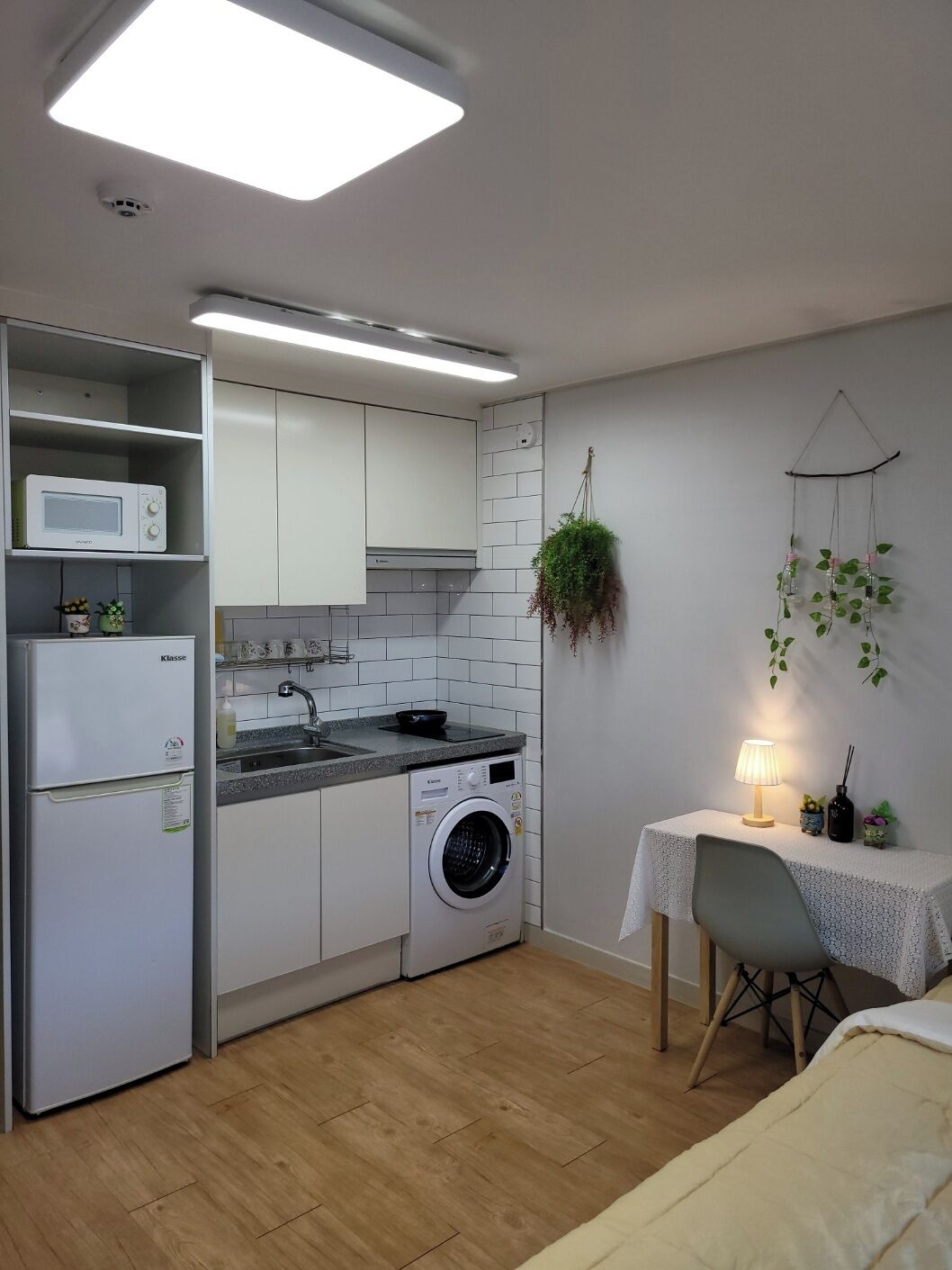 Quarto solteiro luxo, cozinha, vista para a cidade (non-Korean nationals only) | Cozinha privada