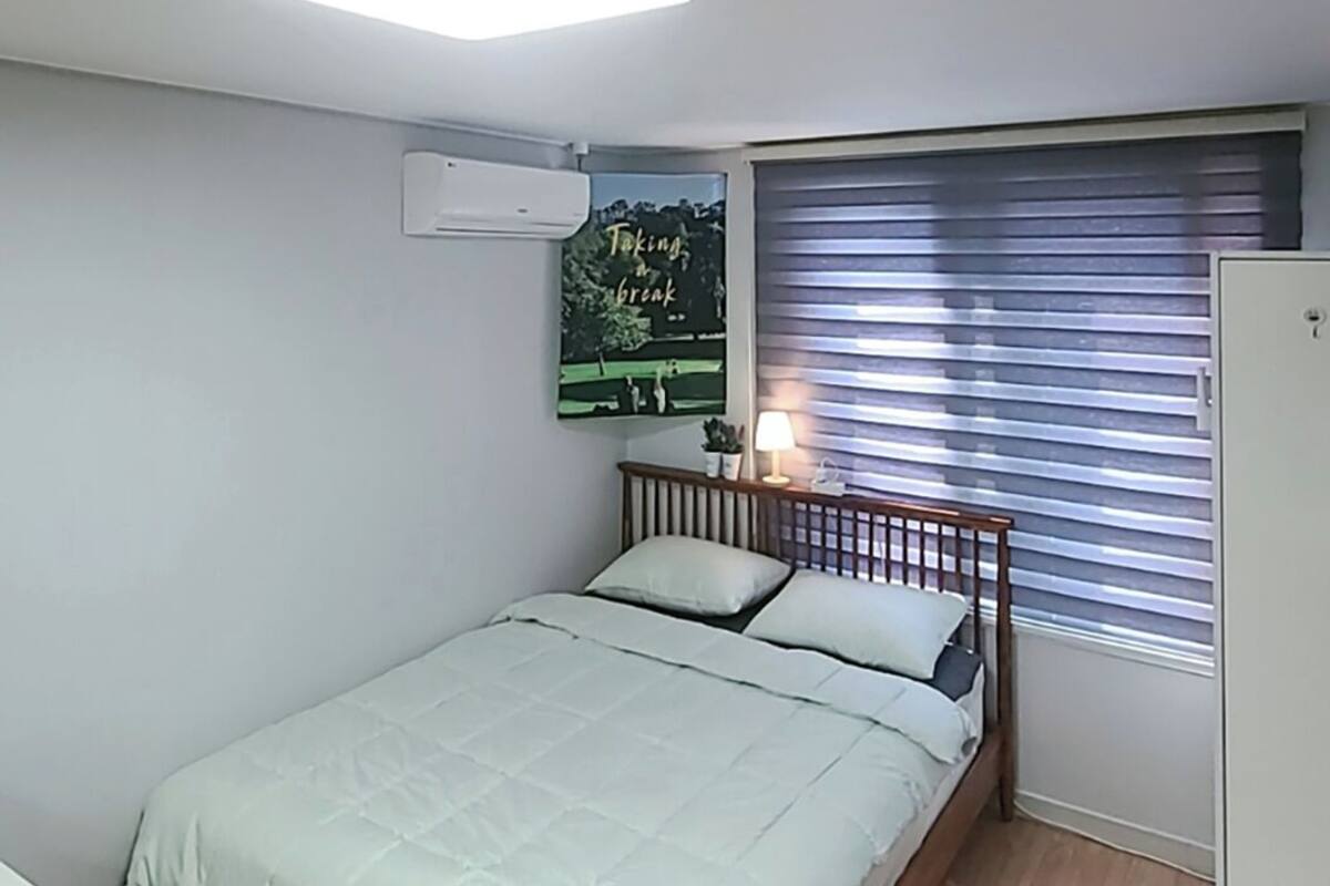 Kamar Double, balkon, pemandangan kota (non-Korean nationals only) | Wi-Fi gratis