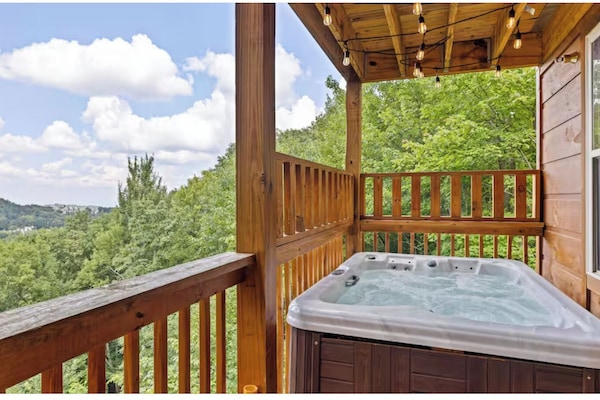 Hot Spa With Mountain Views