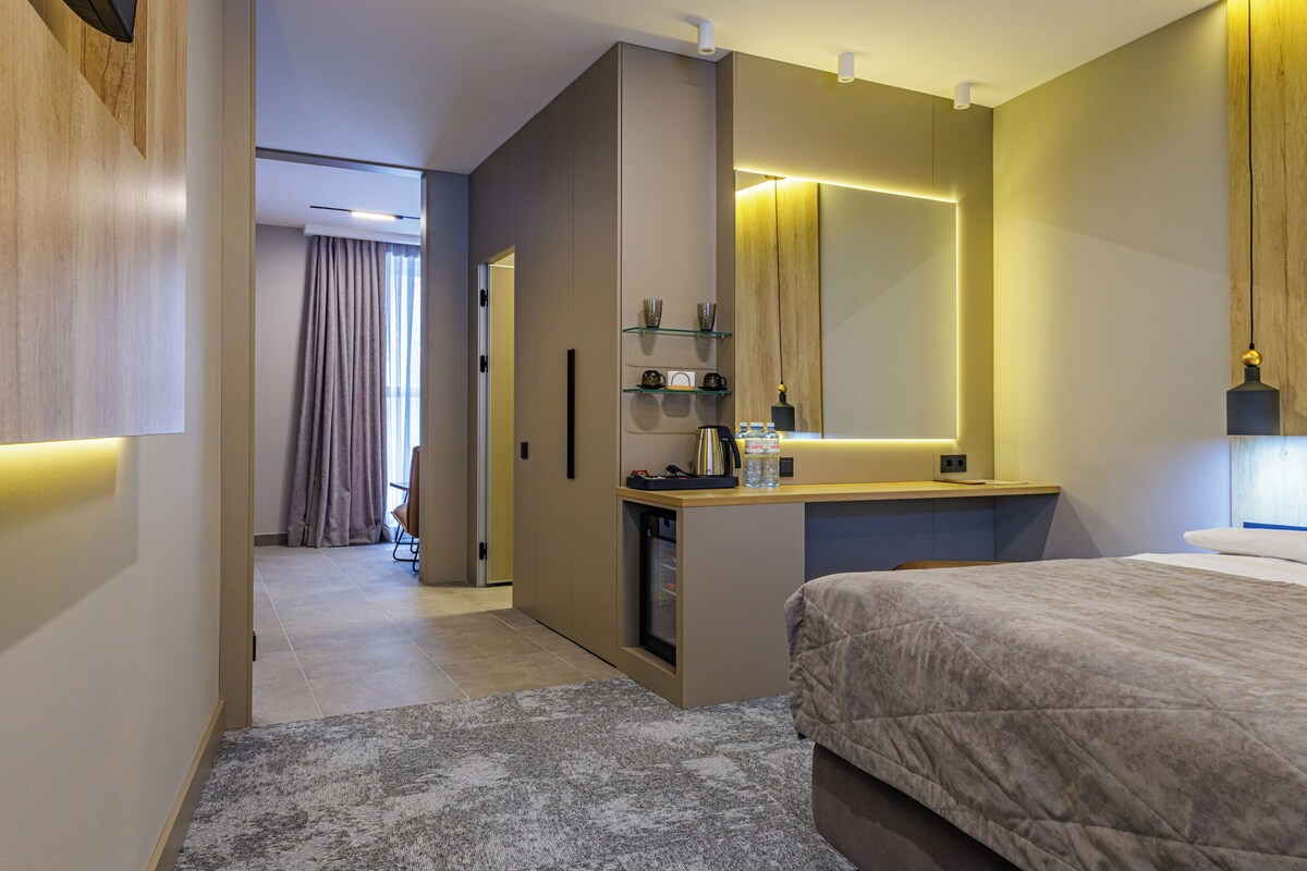 Superior Double Room, Balcony, Garden View | In-room safe, soundproofing, free WiFi