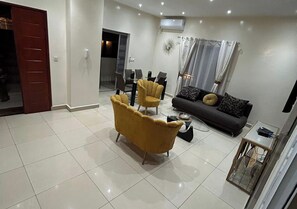 Family Apartment, Balcony | Living area