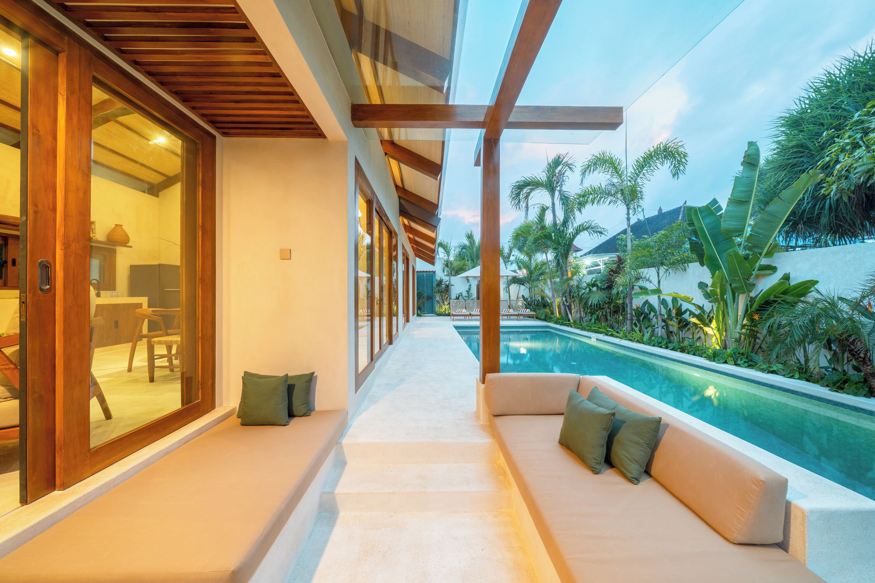 别墅, 3 间卧室, 私人游泳池 | 起居区