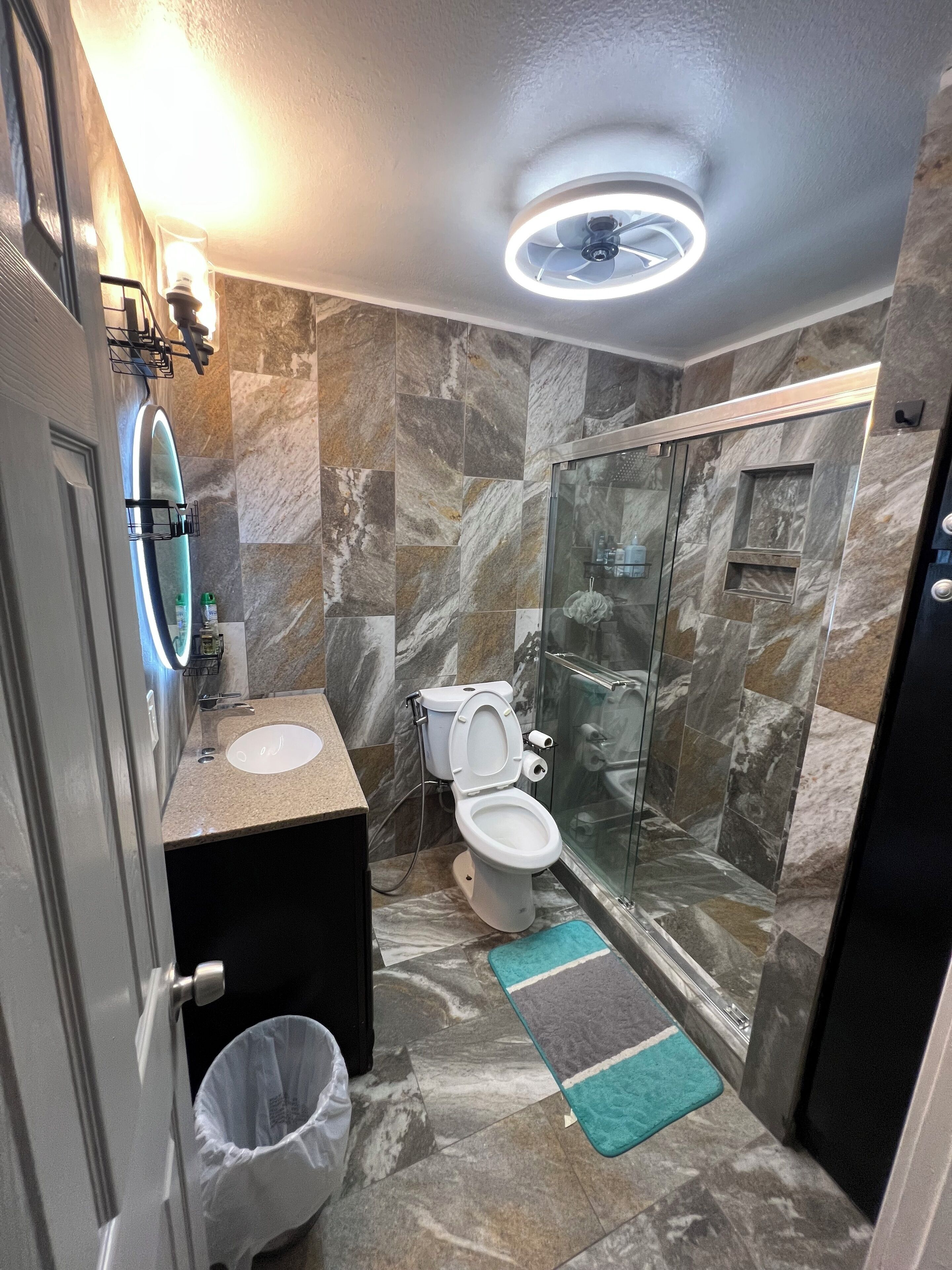 Shower, bidet
