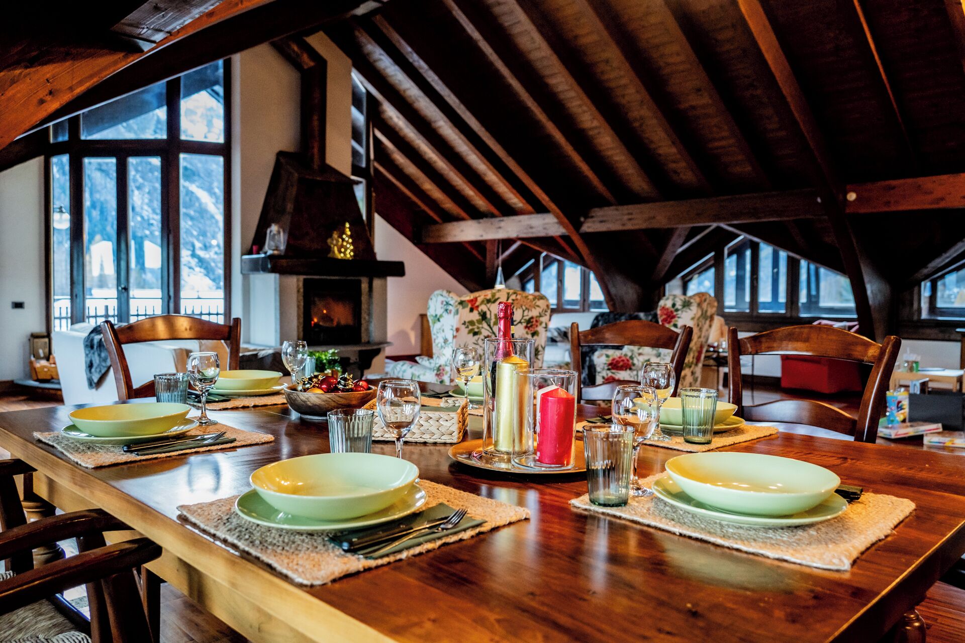 Luxury-Maisonette, Bergblick | Wohnbereich