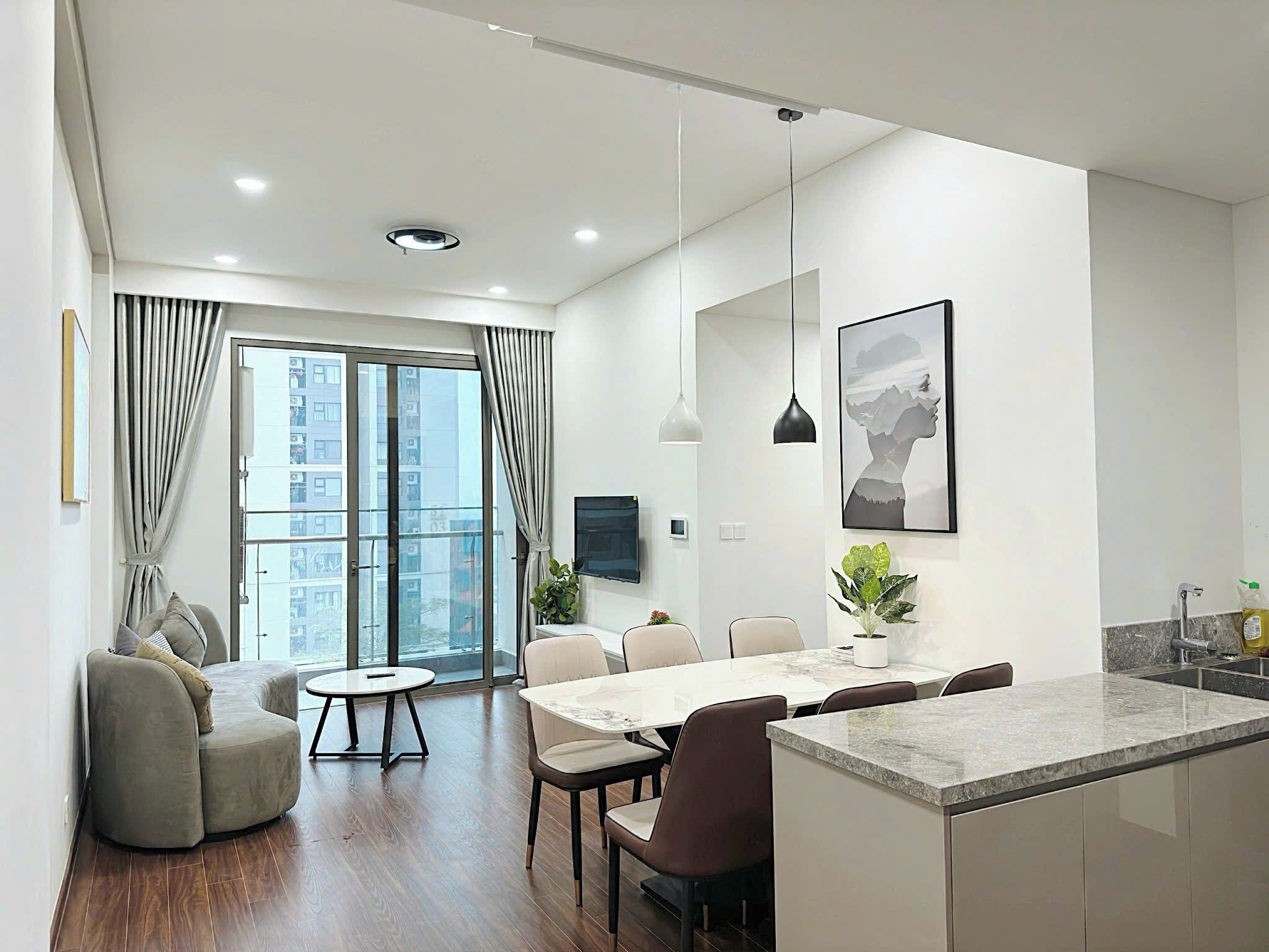 Apartemen, balkon, pemandangan kota | Area keluarga