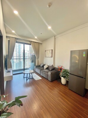 Apartment, Balcony, City View | Living area - Vinhomes Ocean Park 1 Gia Lâm Apartment (Hanoi)