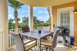 Outdoor dining - Resort Living! Ponce Inlet Condo Near Beach! (Ponce Inlet)