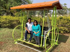 Utendørs lekeområde for barn