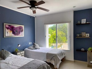 2 bedrooms, desk, iron/ironing board, free WiFi - Downtown Pool | Steps to Beach & Vibrant 5th Ave (Playa del Carmen)