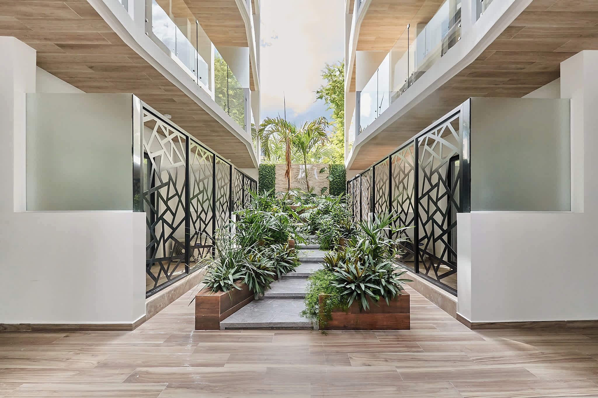 Enceinte de l’hébergement