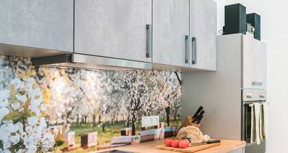 Apartment "12 Kirschen" with Shared Terrace, Garden and Wi-Fi