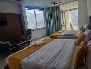 Family Double Room | Free WiFi - The JRS Hotel (Rishikesh)