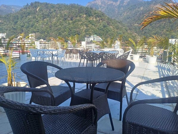Terrace/patio - The JRS Hotel (Rishikesh)