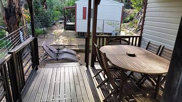 Bungalow, Mountain View, Oceanfront | Terrace/patio